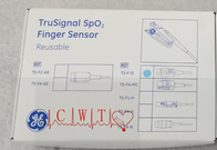 Sensore TS-F2-GE TS-F4-GE TS-F-D TS-F4-MC TS-F1-H TS-F4-H TS-F4-N del dito di GE TruSignal SpO2 degli accessori dell'attrezzatura medica