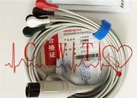 6 fili di piombo di Ecg di Pin 5/cavo, tipo accessori del bottone di EA6151B del defibrillatore