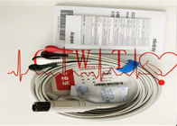 6 fili di piombo di Ecg di Pin 5/cavo, tipo accessori del bottone di EA6151B del defibrillatore