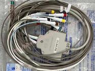 L'elettrocardiogramma ECG di BJ-901D Nihon Kohden cabla 10 cavi fissa il connettore della norma europea dell'ago di 15 perni